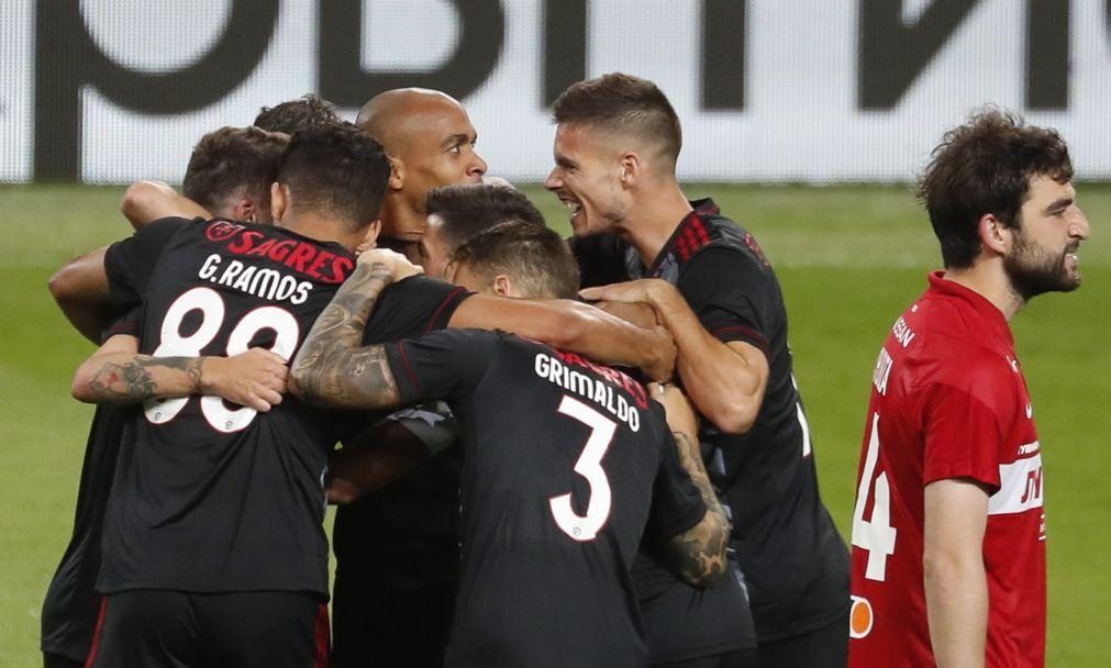 Benfica vence na Rússia e dá passo em frente na Liga dos Campeões