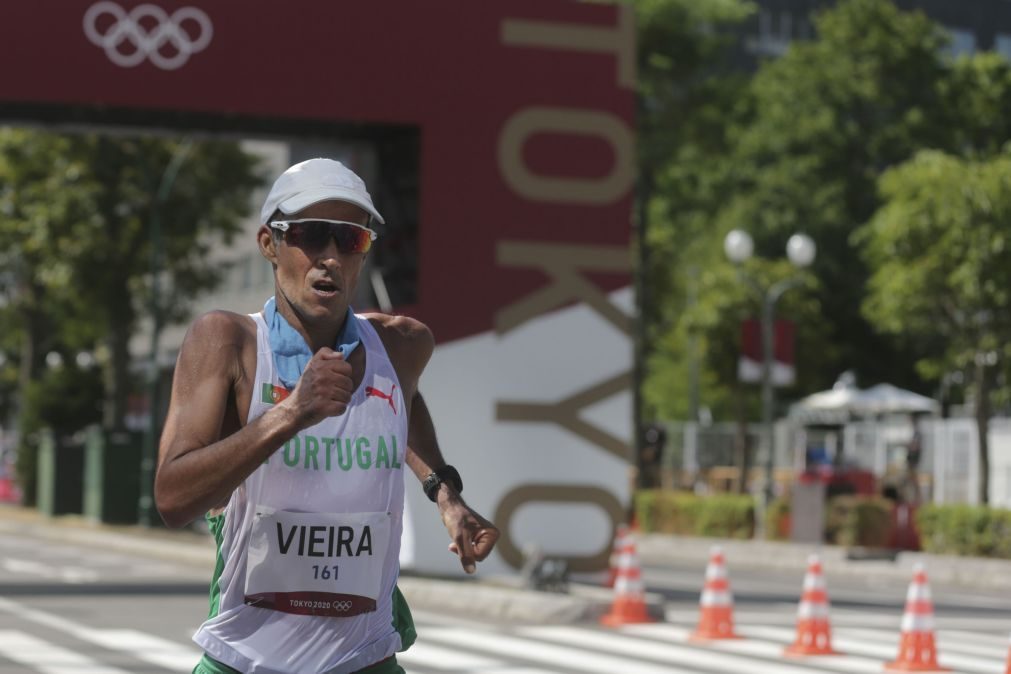 Tóquio2020: João Vieira termina 50 quilómetros marcha no quinto lugar