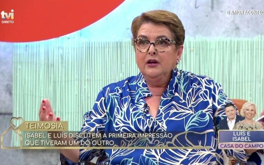 Luísa Castel-Branco perde a cabeça com Susana Dias Ramos: 
