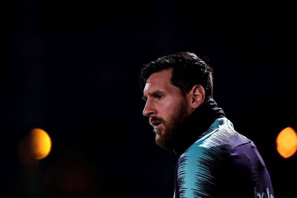 Messi dá conferência de imprensa em Nou Camp no domingo