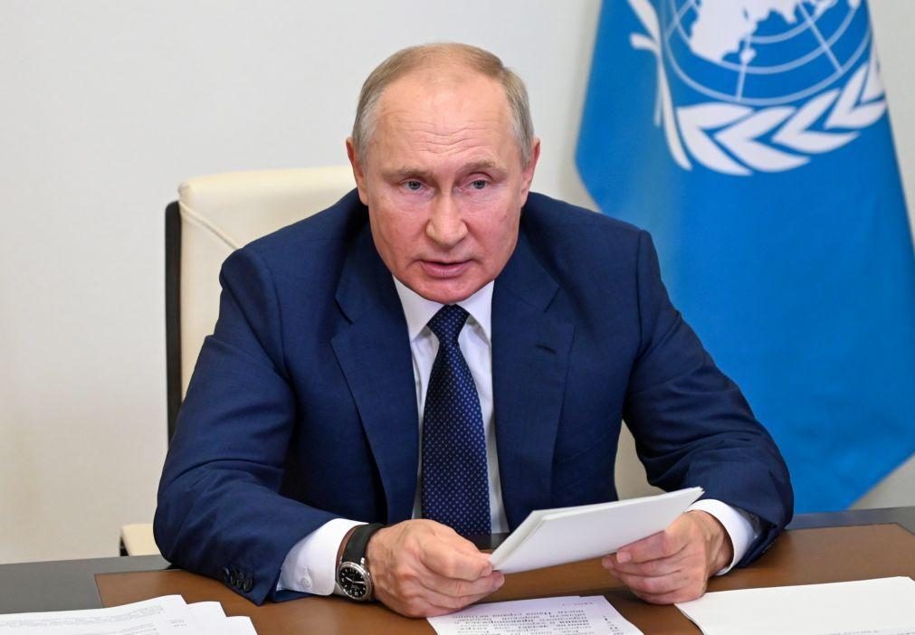 Rússia: Putin preocupado com catástrofes naturais de grandeza 