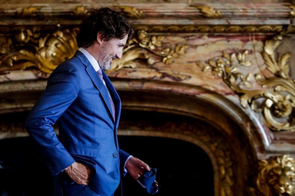 Primeiro-ministro do Canadá anuncia eleições antecipadas a 20 de setembro