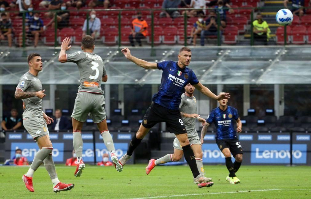 Campeão Inter goleia Génova por 4-0 na Liga italiana