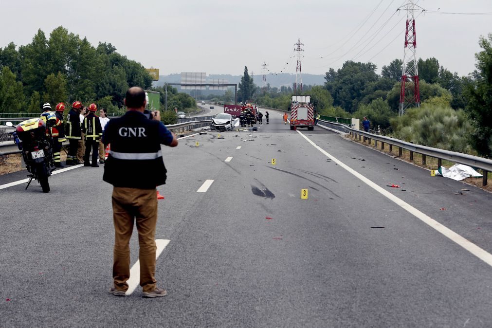 GNR regista 694 acidentes e dois mortos na 2ª fase da 'Operação Hermes'