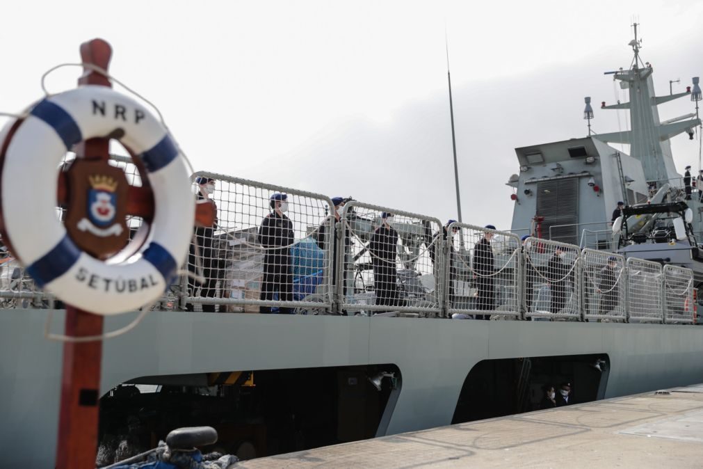 Covid-19: Dois militares do navio NRP Setúbal testaram positivo