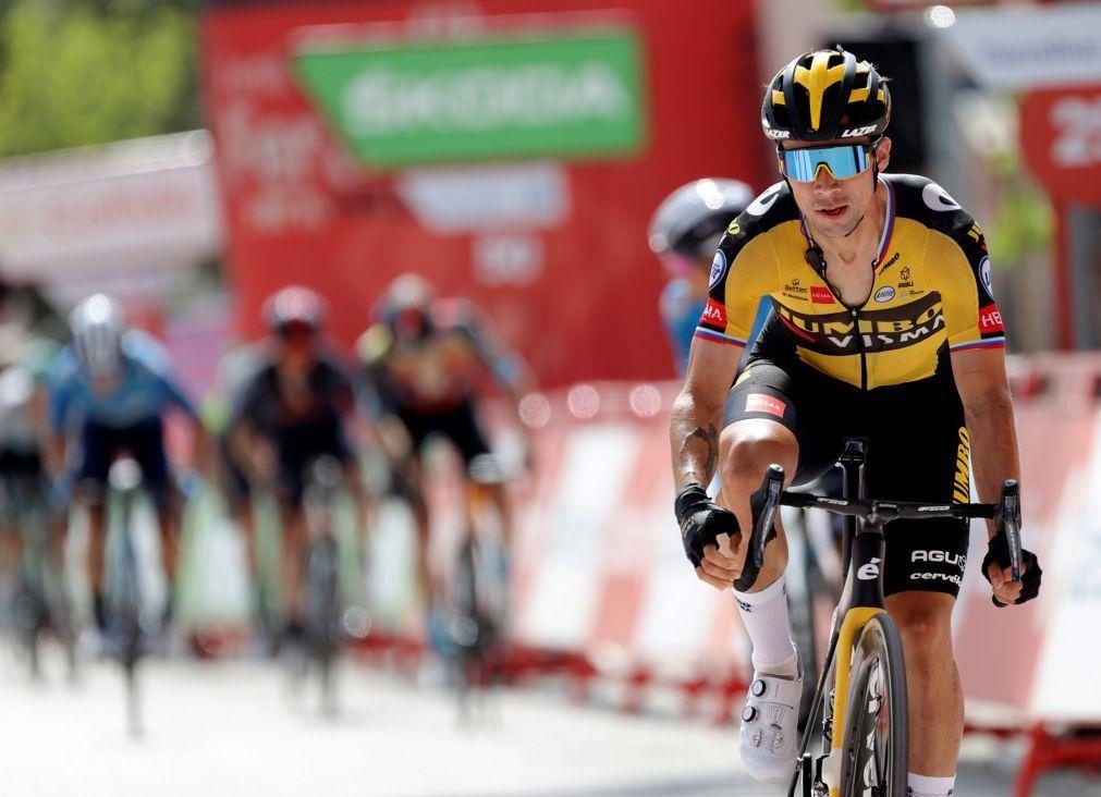 Vuelta: Primoz Roglic vence 11.ª etapa e aproxima-se de Odd Christian Eiking