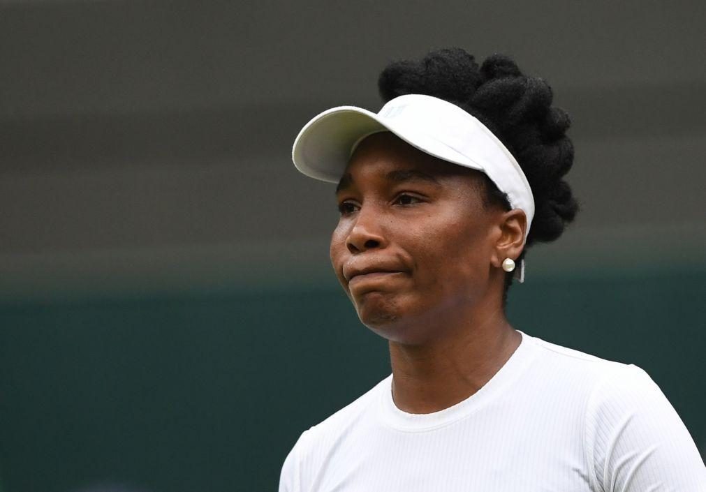 US Open: Venus Williams abdica do último 'major' da época devido a lesão