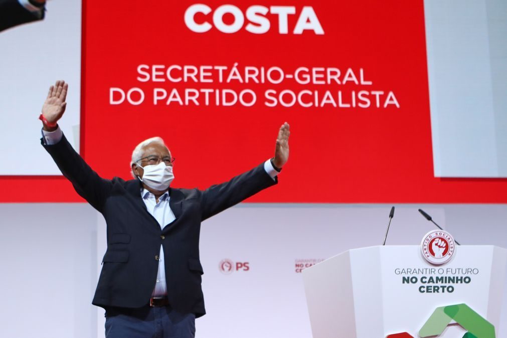 PS/Congresso: Costa pede mobilização para as autárquicas e ânimo para a recuperação do país