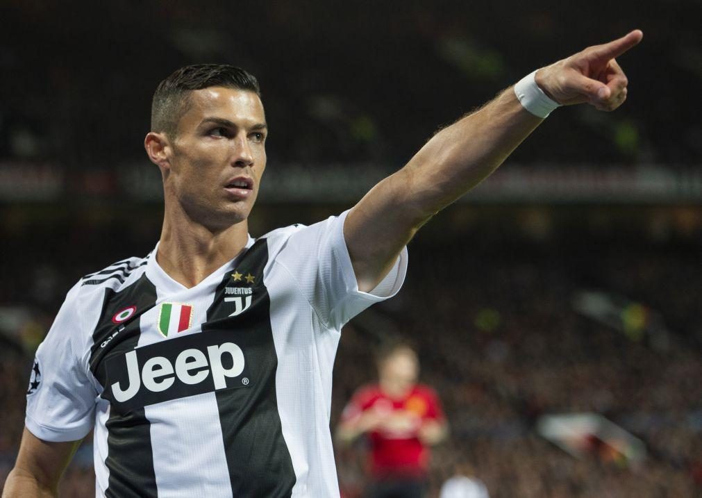 Juventus recebe 15 milhões de euros pela transferência de Cristiano Ronaldo