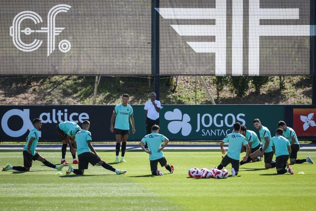 Mundial2022: Seleção portuguesa de futebol com todos disponíveis para embate com Irlanda