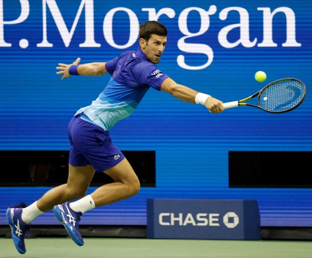 Djokovic na terceira ronda do US Open após vencer Tallon Griekspoor em três 'sets'