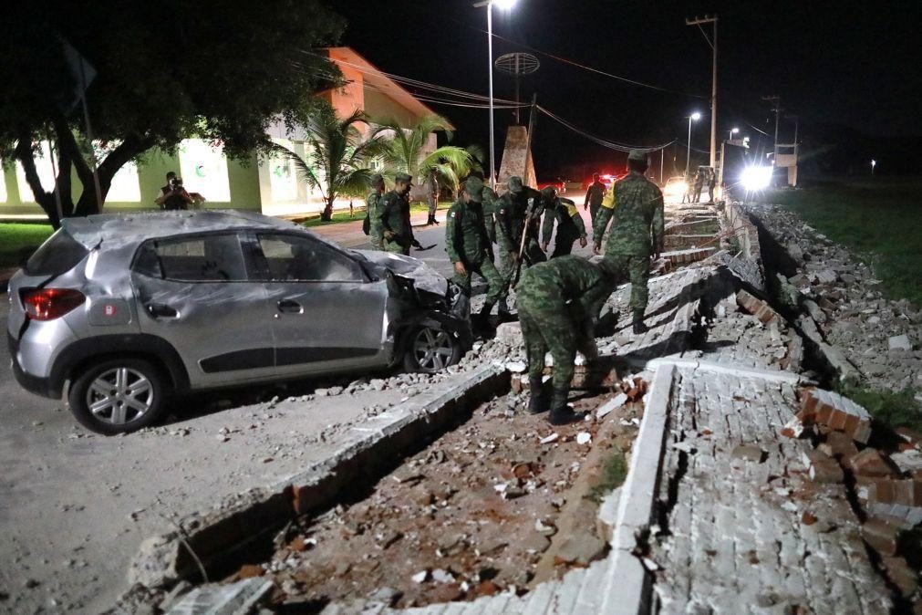 Pelo menos um morto após sismo de 7,1 no sudeste do México