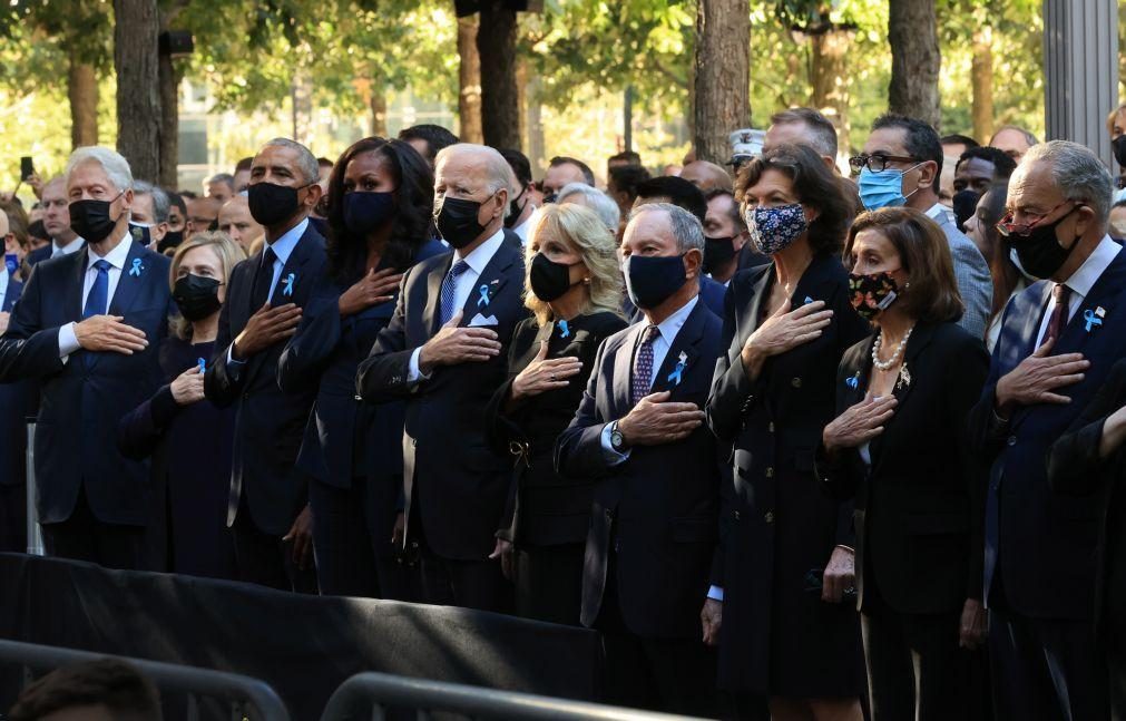 11 de setembro: Minuto de silêncio marca abertura da cerimónia