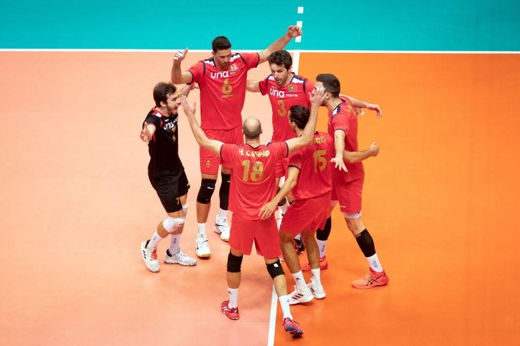 Voleibol/Europeu: Portugal procura histórica chegada aos 'quartos' frente aos Países Baixos