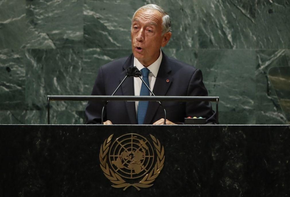 Marcelo pede confiança para mandato de Portugal no Conselho de Segurança da ONU