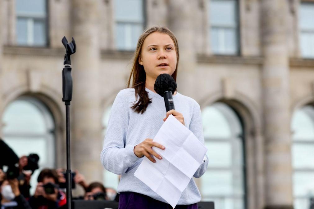 Ativista sueca Greta Thunberg acusa partidos de não fazerem o suficiente pelo clima