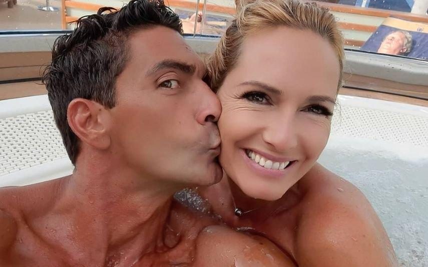 Namorado de Fernanda Serrano faz primeira declaração pública de amor