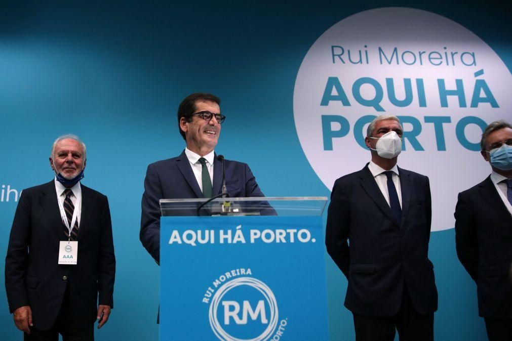 Autárquicas: Rui Moreira diz que governação do Porto está assegurada
