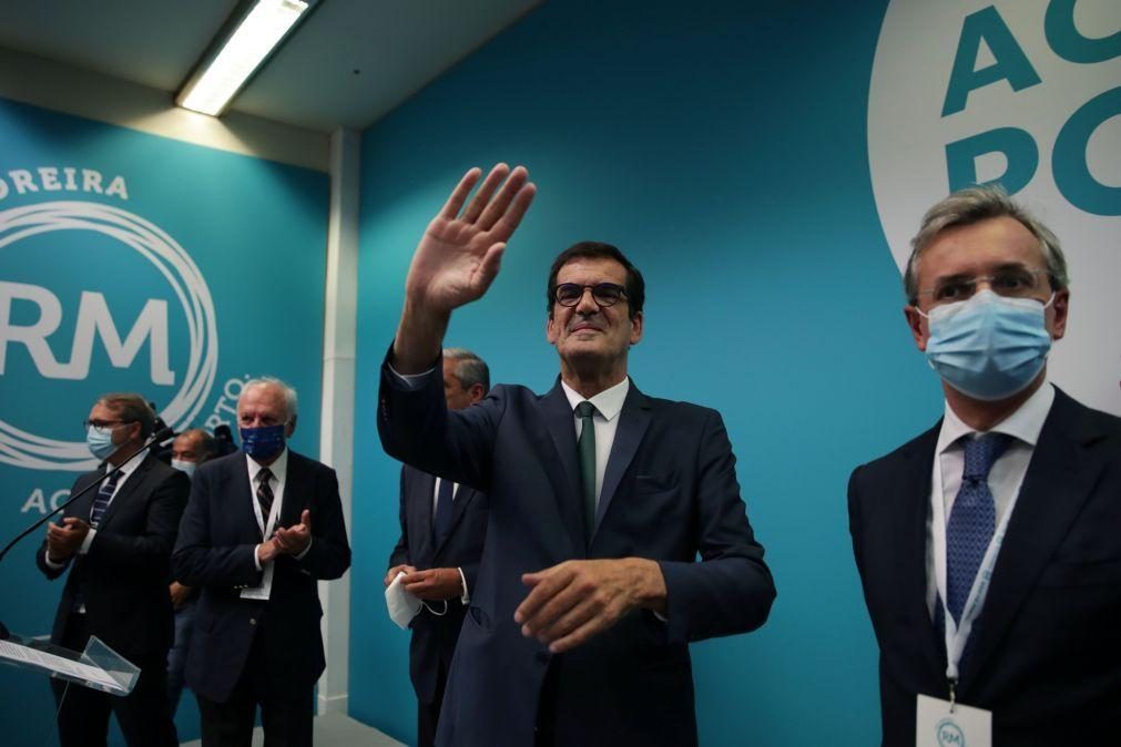 Autárquicas: Rui Moreira vence no Porto mas perde maioria absoluta