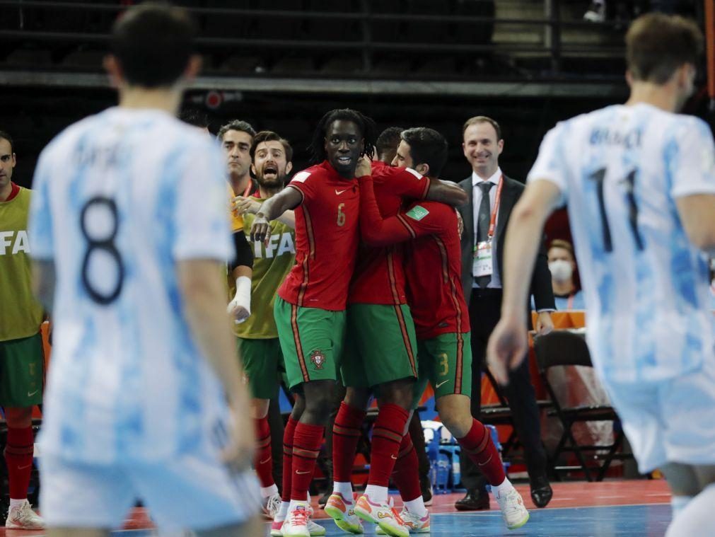 Portugal vence Argentina e sagra-se campeão mundial de futsal