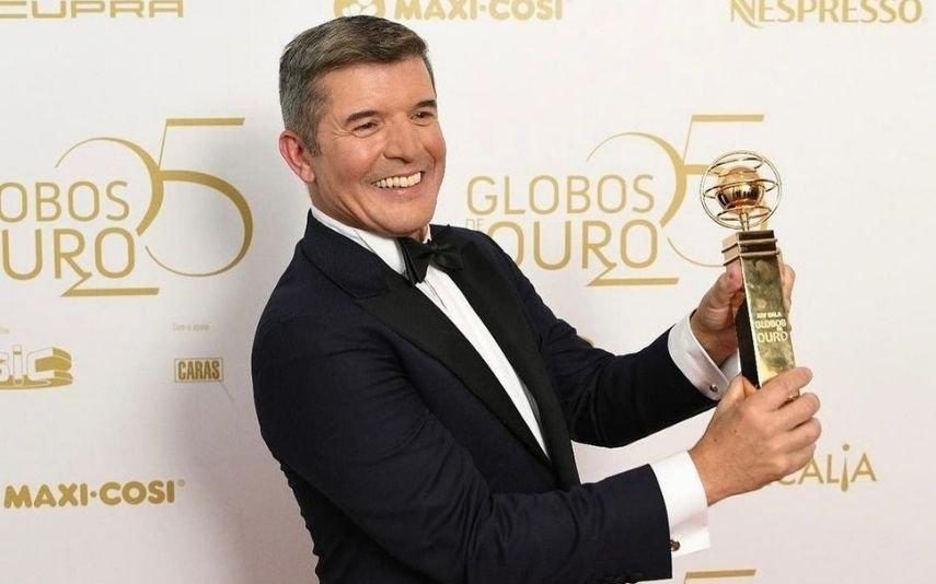 Globos de Ouro: João Baião conquista prémio e destrona Cristina Ferreira
