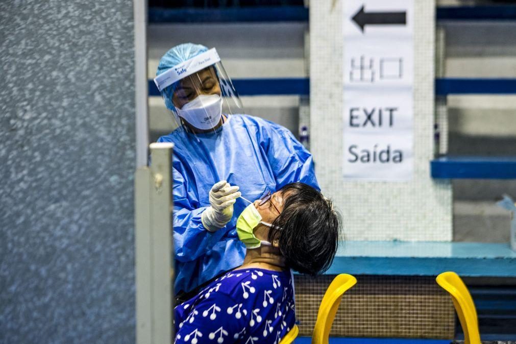 Covid-19: Macau deteta segundo caso do dia, 73.º desde o início da pandemia