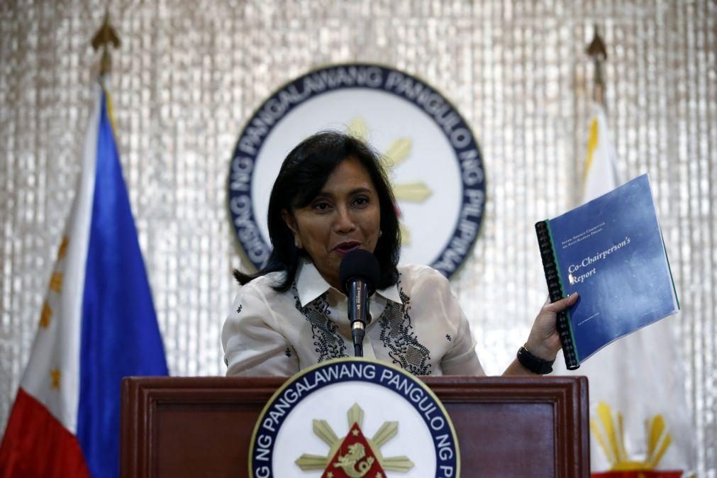Vice-presidente das Filipinas confirma candidatura à presidência