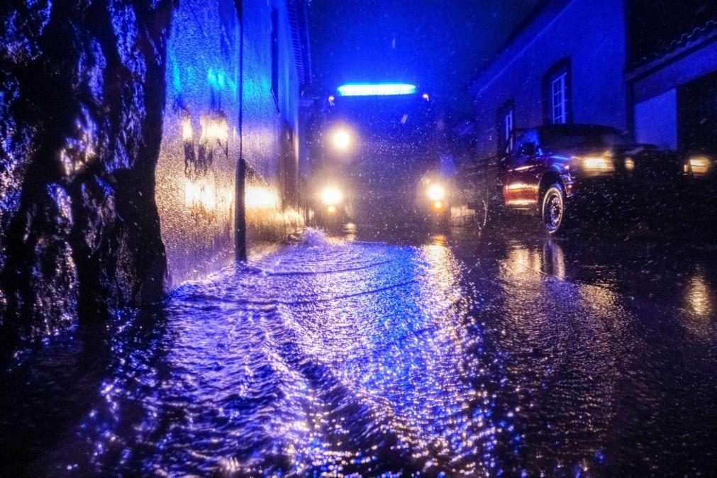 Mau tempo provoca inundações em vias públicas e habitações em Ponta Delgada