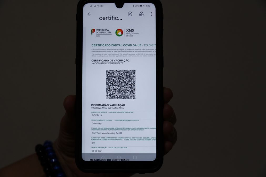 Covid-19: Visitas hospitalares devem apresentar certificado digital ou teste negativo