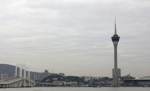 Macau reduz nível de alerta de tufão