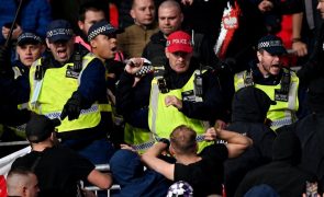 Mundial2022: Seis adeptos húngaros detidos por incidentes em Wembley