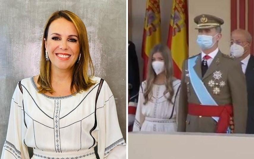 Tânia Ribas De Oliveira Copia vestido da infanta Sofía: 