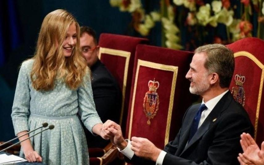 Princesa Leonor Regressa a Espanha para presidir evento muito especial