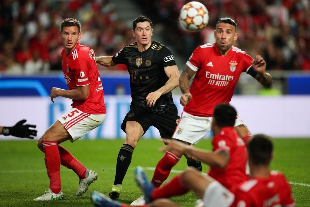Benfica sofre primeira derrota na Champions ao ser goleado pelo Bayern de Munique