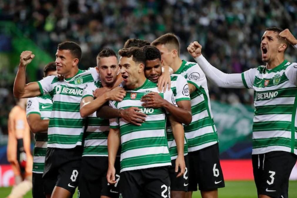 Sporting vence o Besiktas ao intervalo por 3 sem resposta