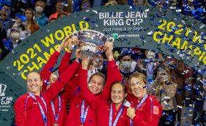 Rússia vence Suíça e conquista primeira edição da Billie Jean King Cup