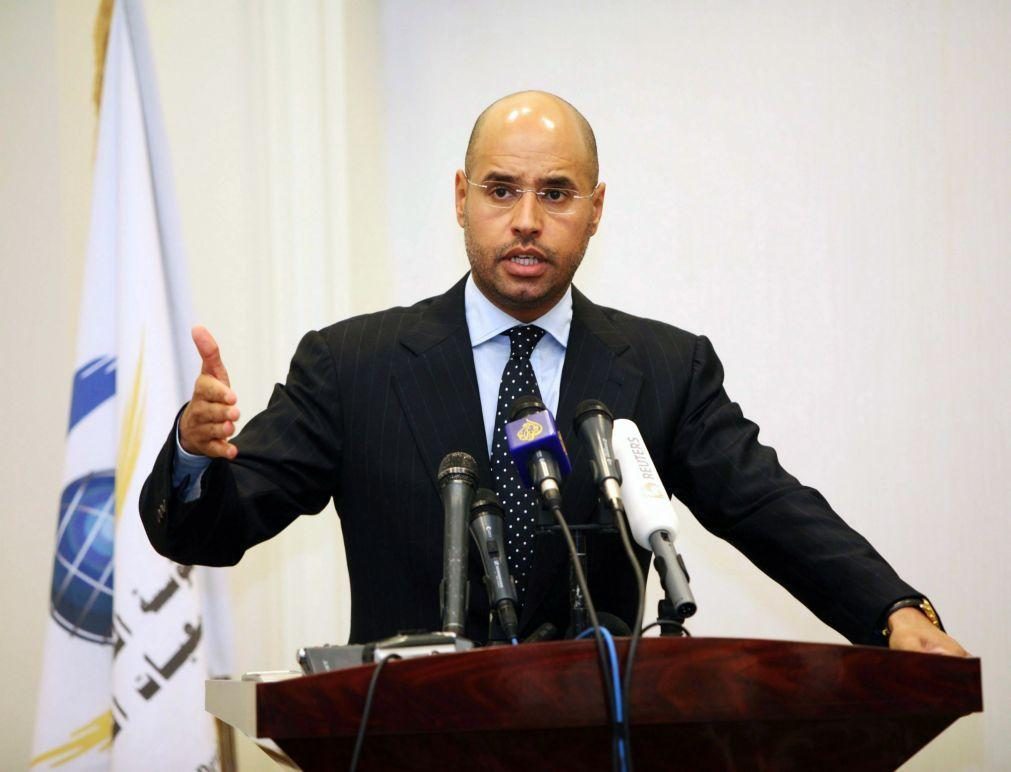 Filho mais novo de Kadhafi formaliza candidatura à presidência da Líbia