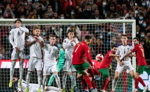 Portugal perde com a Sérvia e segue para os 'play-offs' de acesso ao Mundial2022