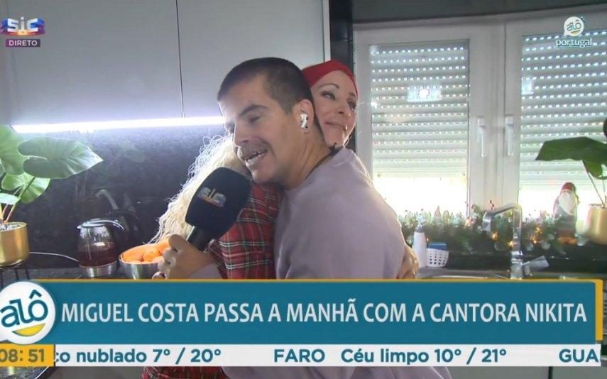 Miguel Costa confessa gafe em direto com cantora cega: 