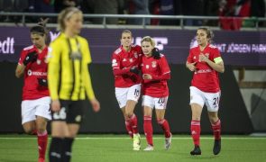 Benfica bate Häcken e soma primeira vitória na 'Champions' feminina