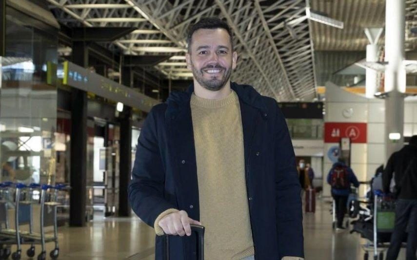 Pedro Teixeira afasta-se do filho de dois meses pela primeira vez