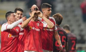 Sporting de Braga goleia Santa Clara e prossegue defesa do título na Taça de Portugal