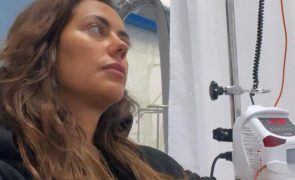 Sofia Ribeiro no hospital sofre com 