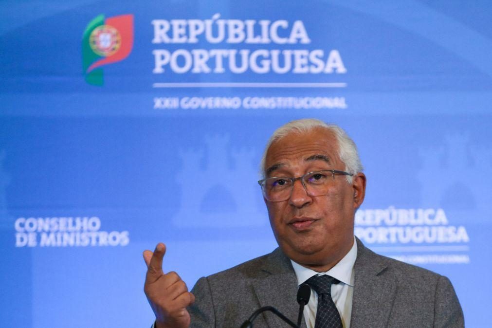 Costa anuncia que Portugal vai pedir que Península de Setúbal passe a ser uma NUT II