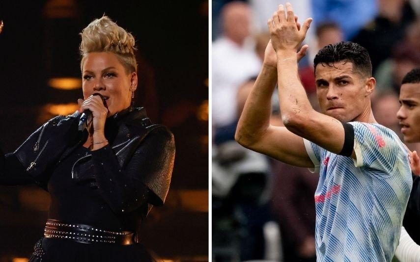 Cristiano Ronaldo Recebe pedido solidário da cantora Pink. CR7 já respondeu!