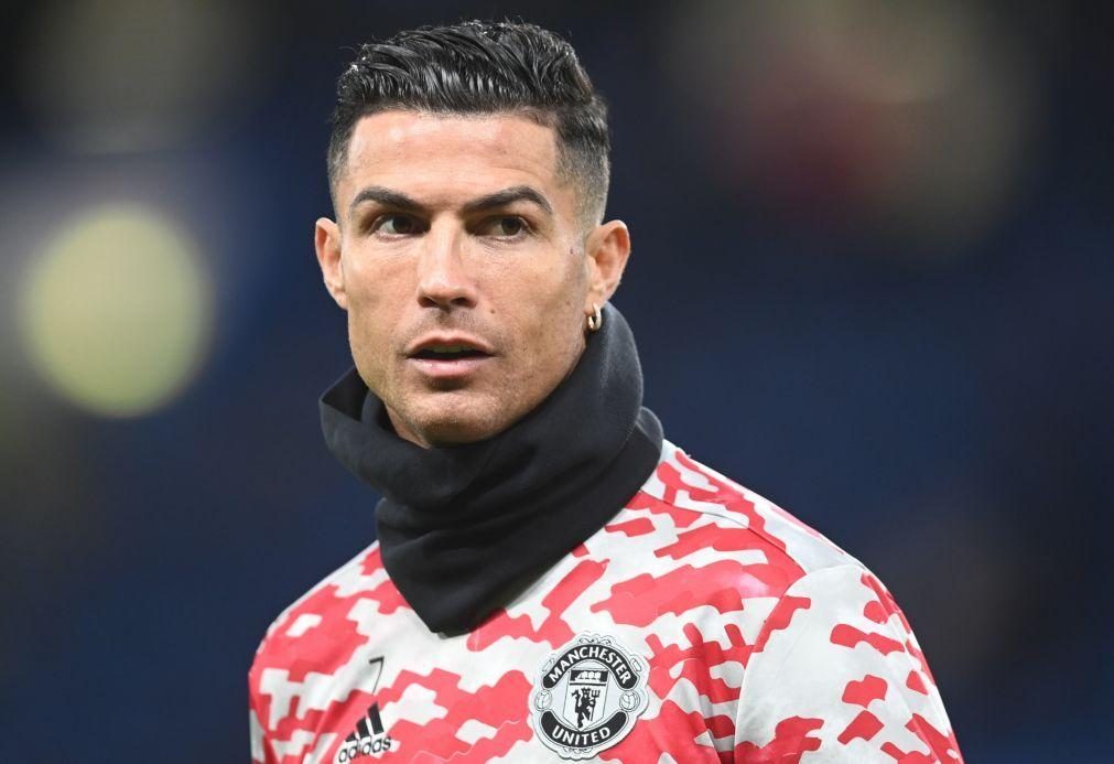 Técnico interino do Manchester United desvaloriza condição de suplente de Ronaldo