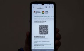 Covid-19: Ministério reconhece problemas e desaconselha 'app' para emitir certificados