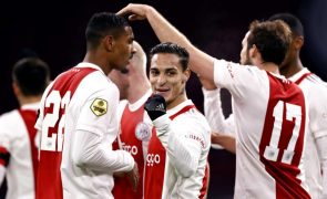 Ajax goleia Willem antes de receber Sporting