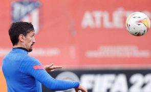 LC: Atlético Madrid confirma ausência de Savic no Dragão
