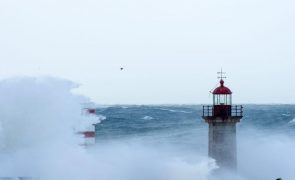 Sete distritos sob aviso laranja devido à agitação marítima com ondas que podem atingir 12 metros